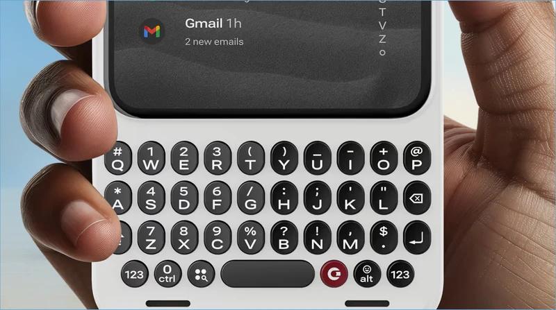 Clicks Communicator smartphone with physical keyboard
