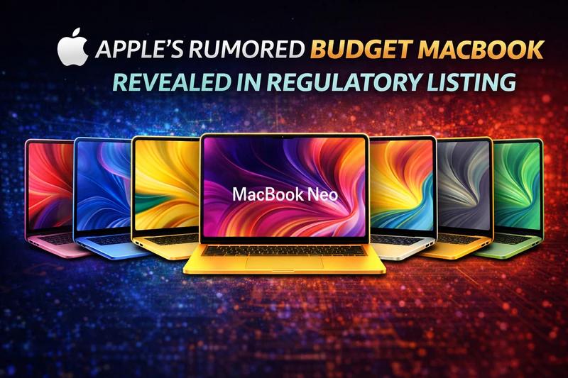 apple's rumored budget macbook